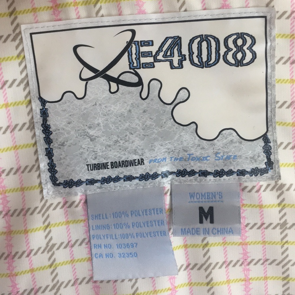 Snowboarding jacket